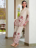 Rangritiya™ Gulzar Co-ord Set -Graceful Cream and Maroon Ensemble 38